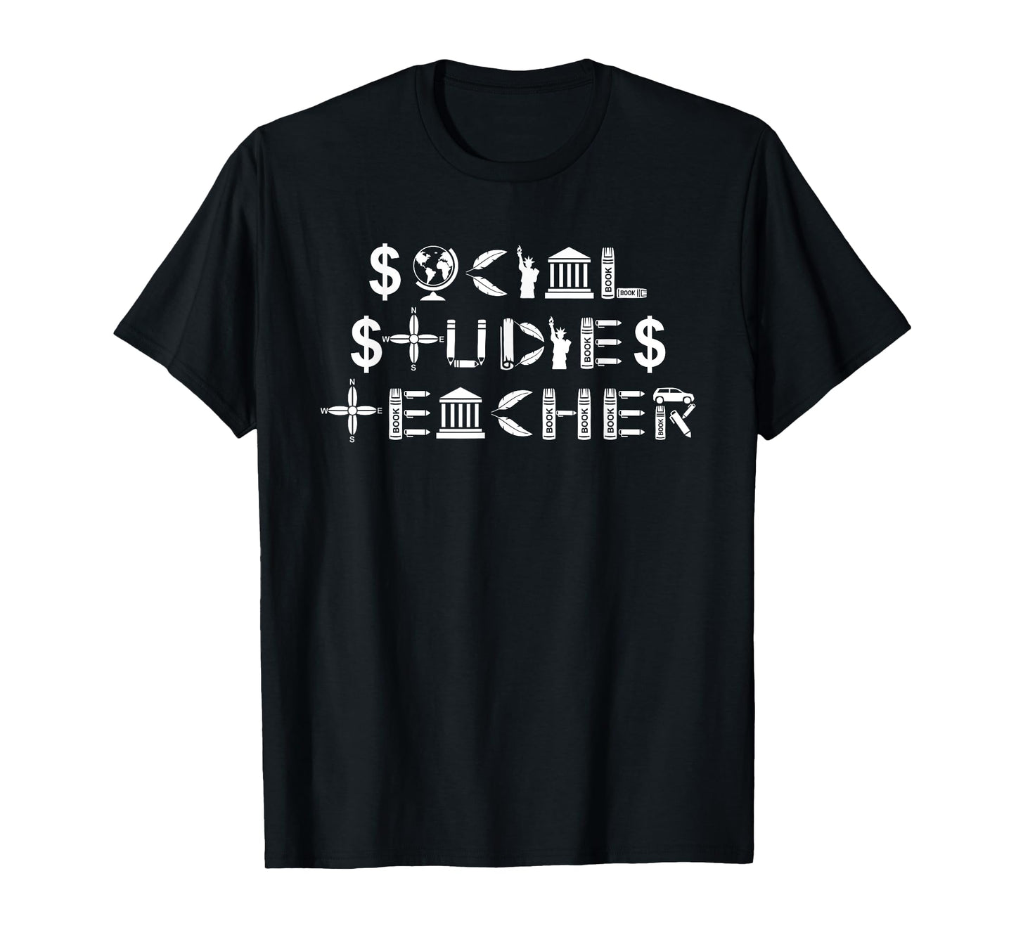 Social Studies Teacher Gift Men Women T-Shirt T-Shirt