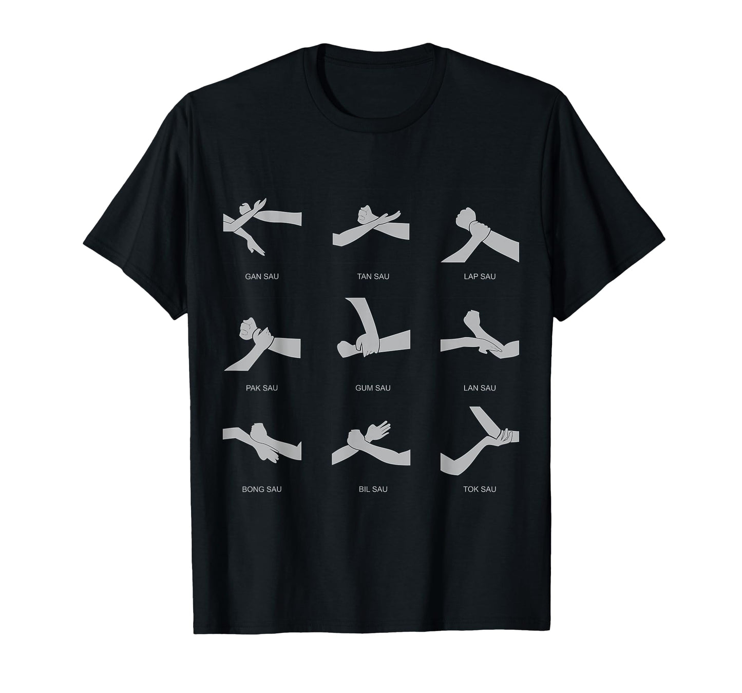 Wing Chun Kung Fu Martial Arts Gift T-Shirt T-Shirt