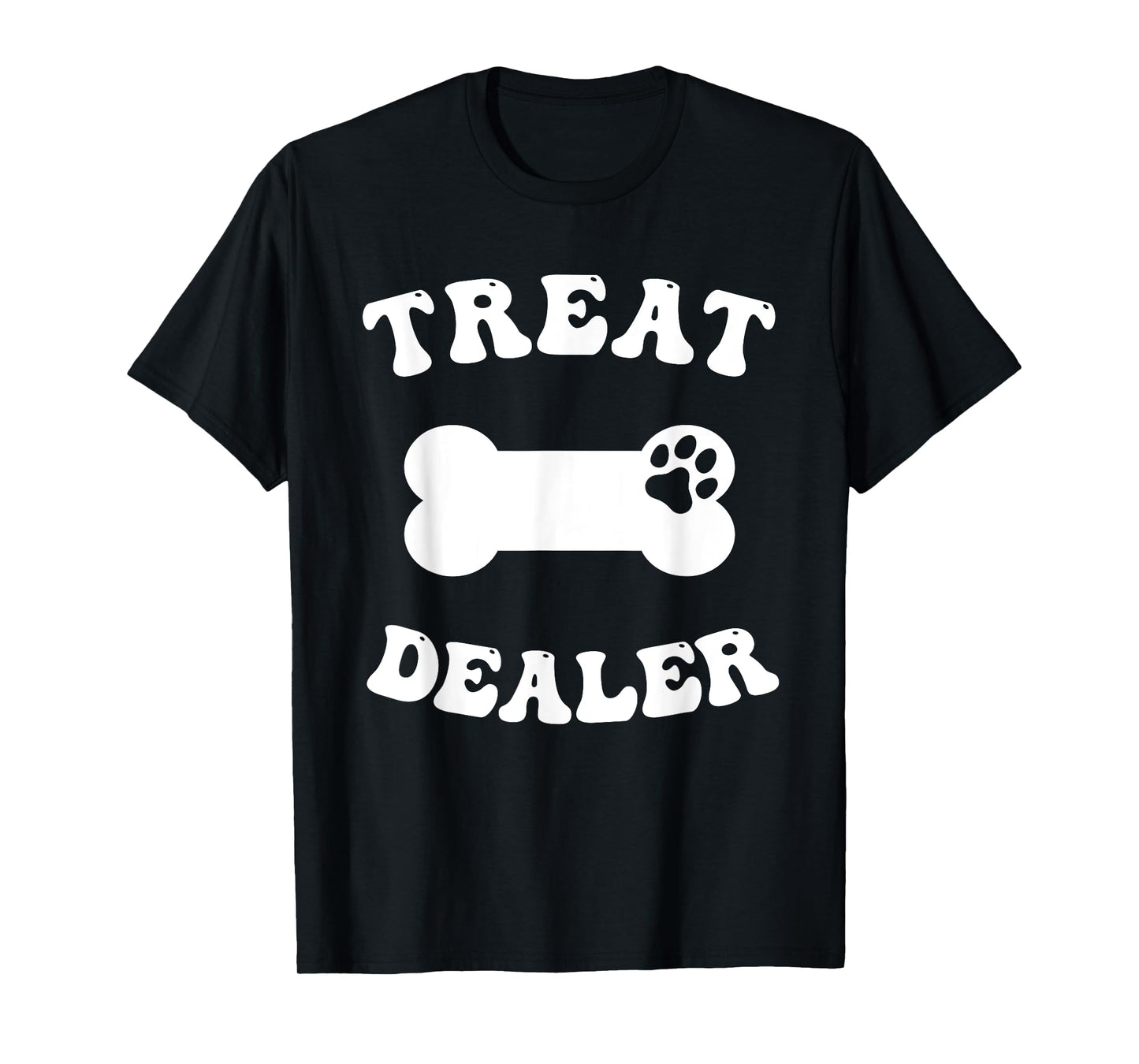 Dog Treat Dealer Funny Dog Training Cute Dog Sitter Girls T-Shirt