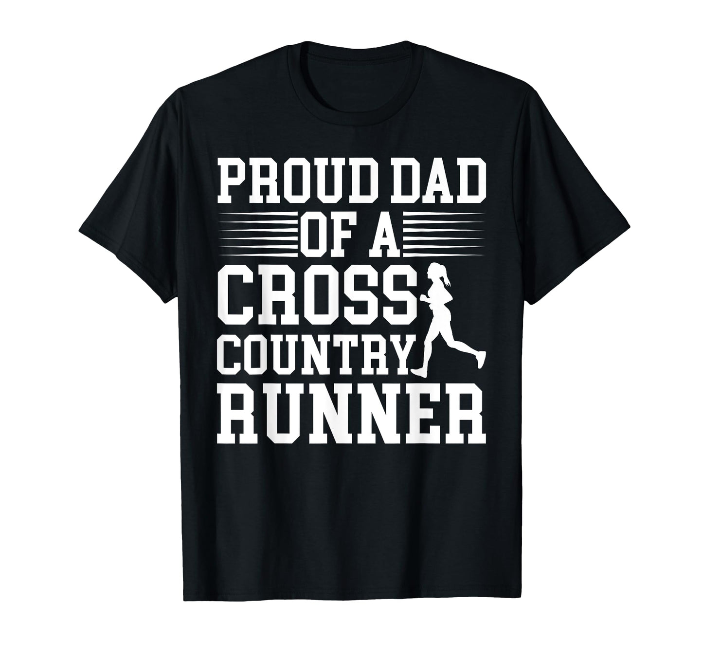 Proud Dad Of A Cross Country Runner Dad Cross Country Dad T-Shirt