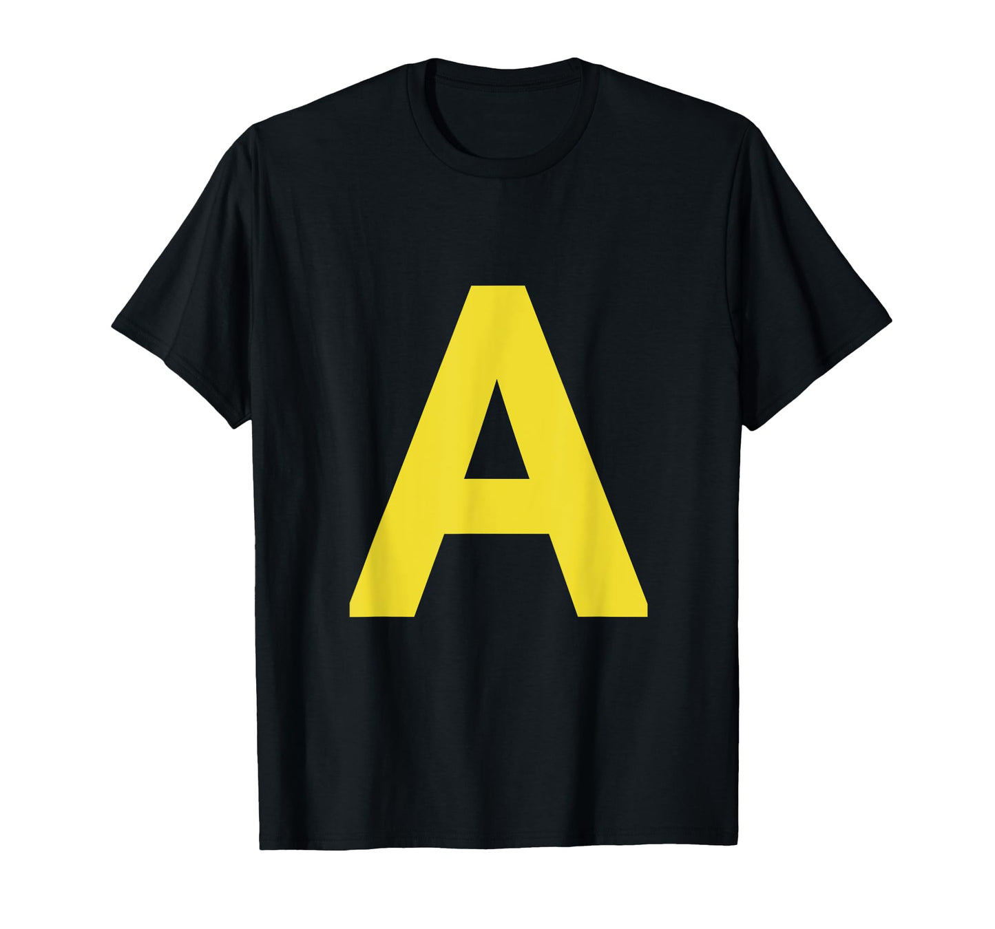 letter A funny chipmunk group matching halloween costume T-Shirt