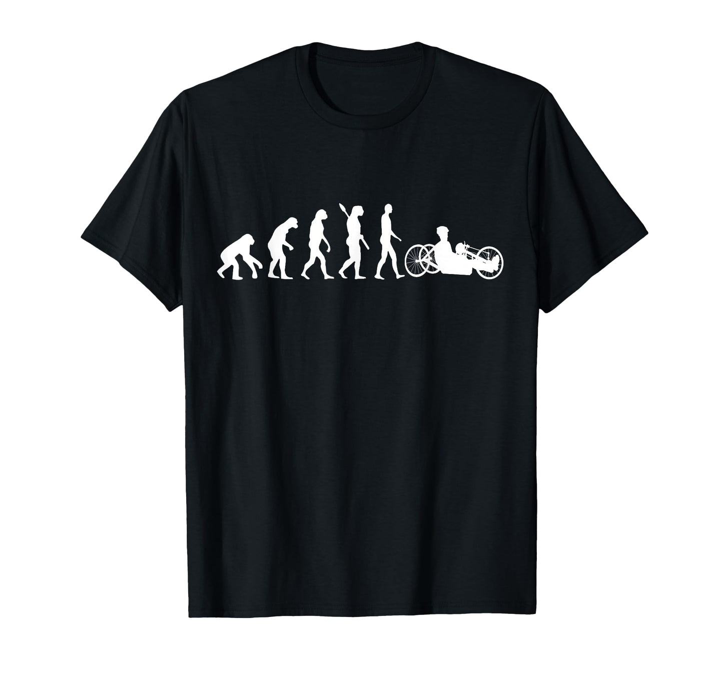 Recumbent Trike Evolution Recumbent Bicycle Recumbent Bike T-Shirt