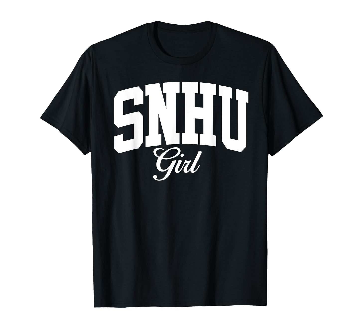 SNHU SNH University Girl Arch Vintage Design for Women Girls T-Shirt