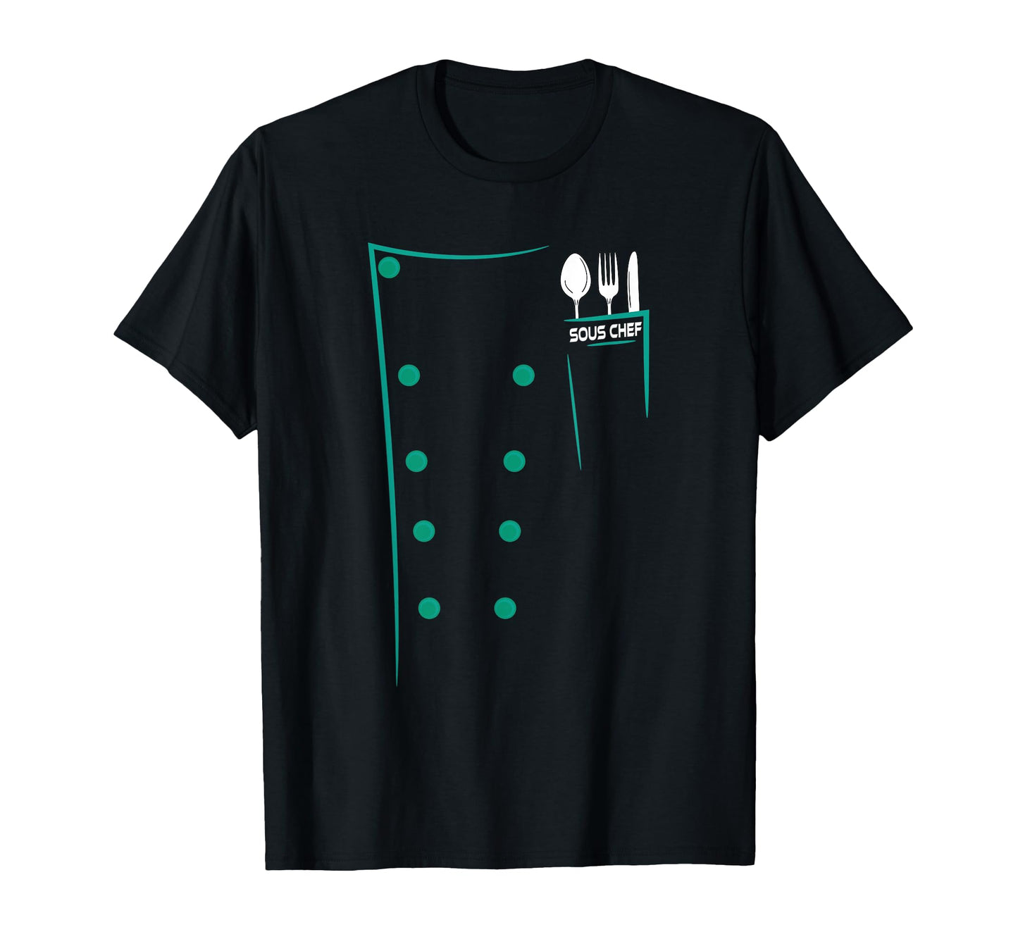Sous Chef Culinary Utensils Design Outfit T-Shirt