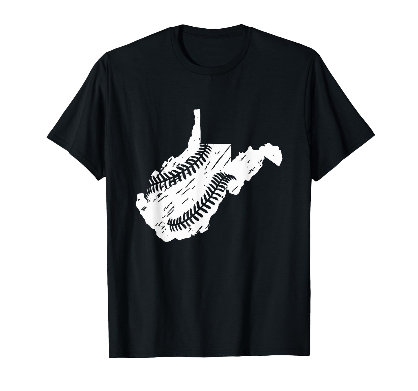 West Virginia Baseball Laces T-shirt for men, women, kids