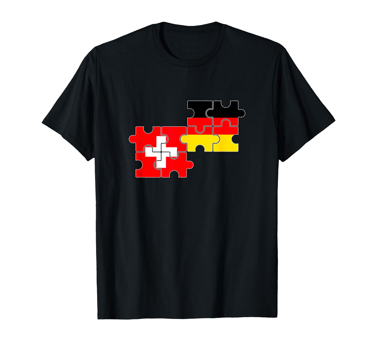 Switzerland Germany Flag German Swiss T-Shirt