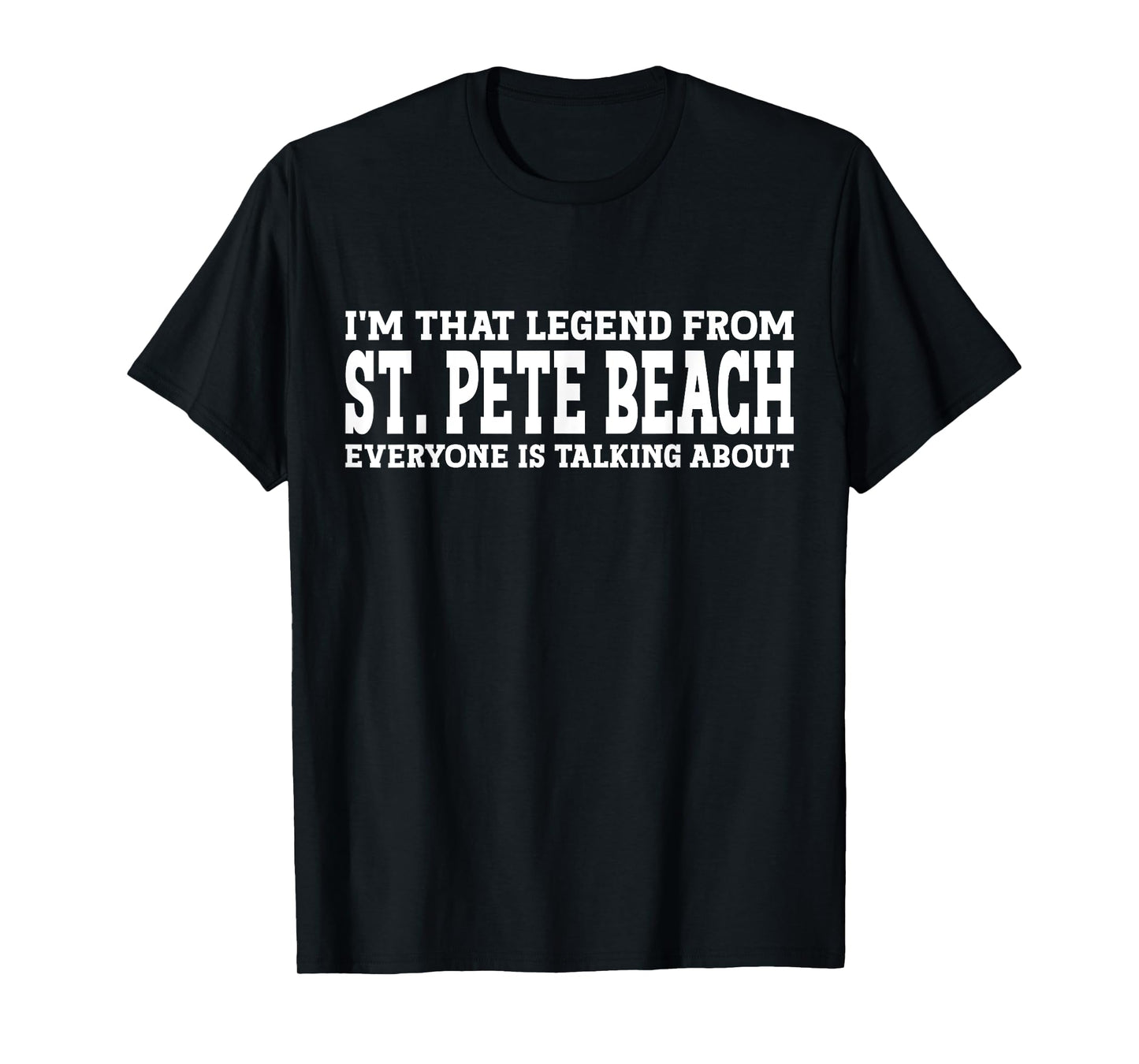 St. Pete Beach Hometown FL Florida Funny City St. Pete Beach T-Shirt