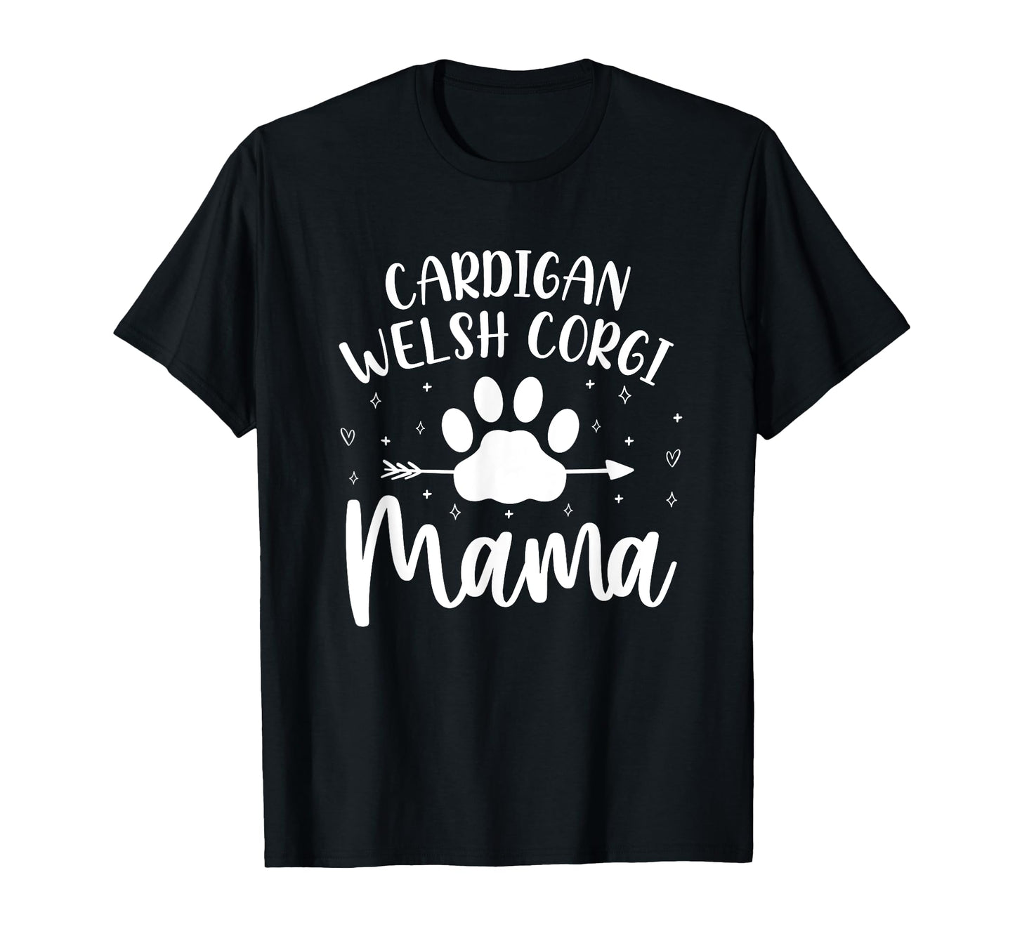 Cardigan Welsh Corgi Mama Mom Funny Cardigan Corgi T-Shirt