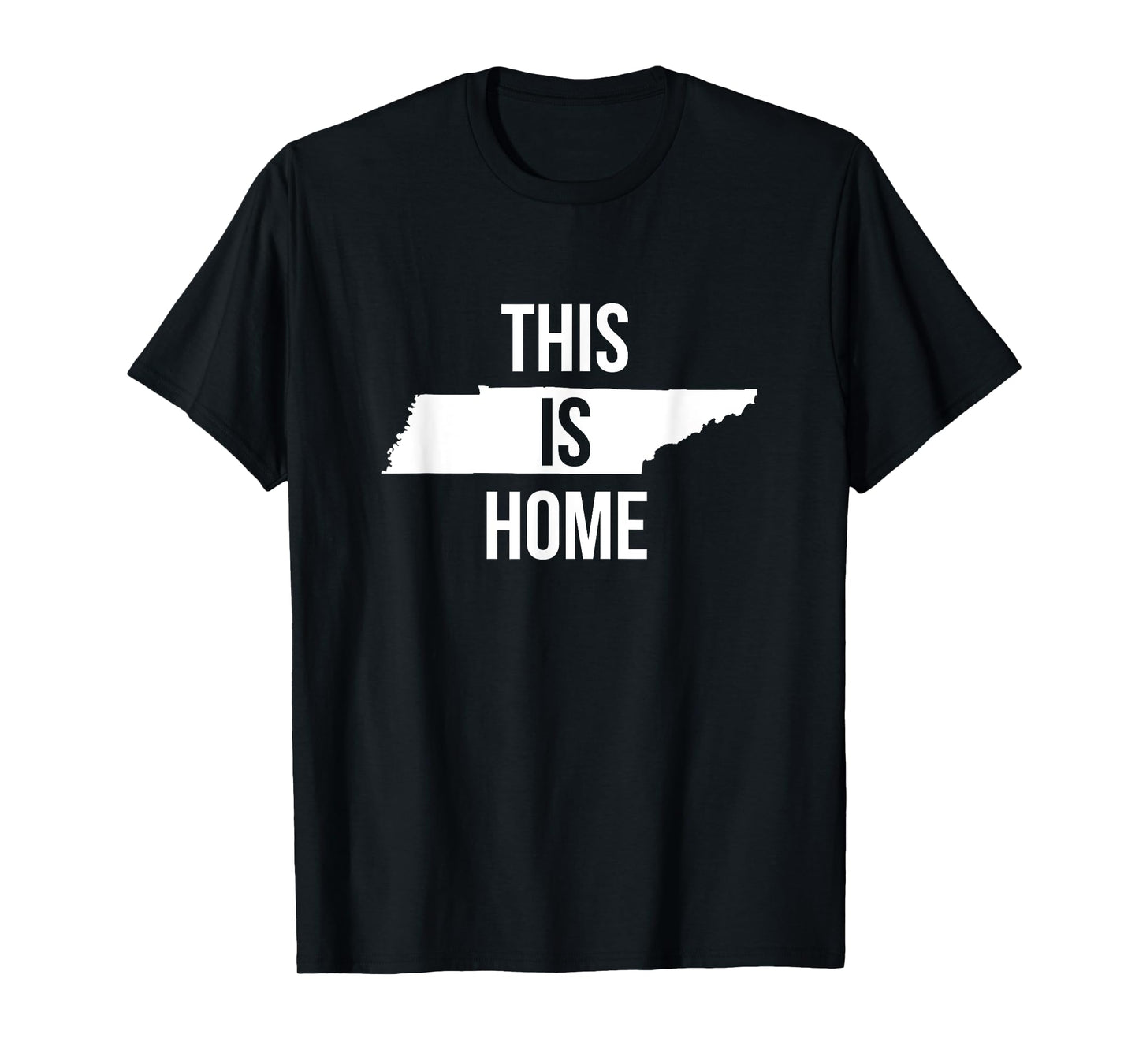 This is Home Shirt White State of Tennessee Vintage T-Shirt