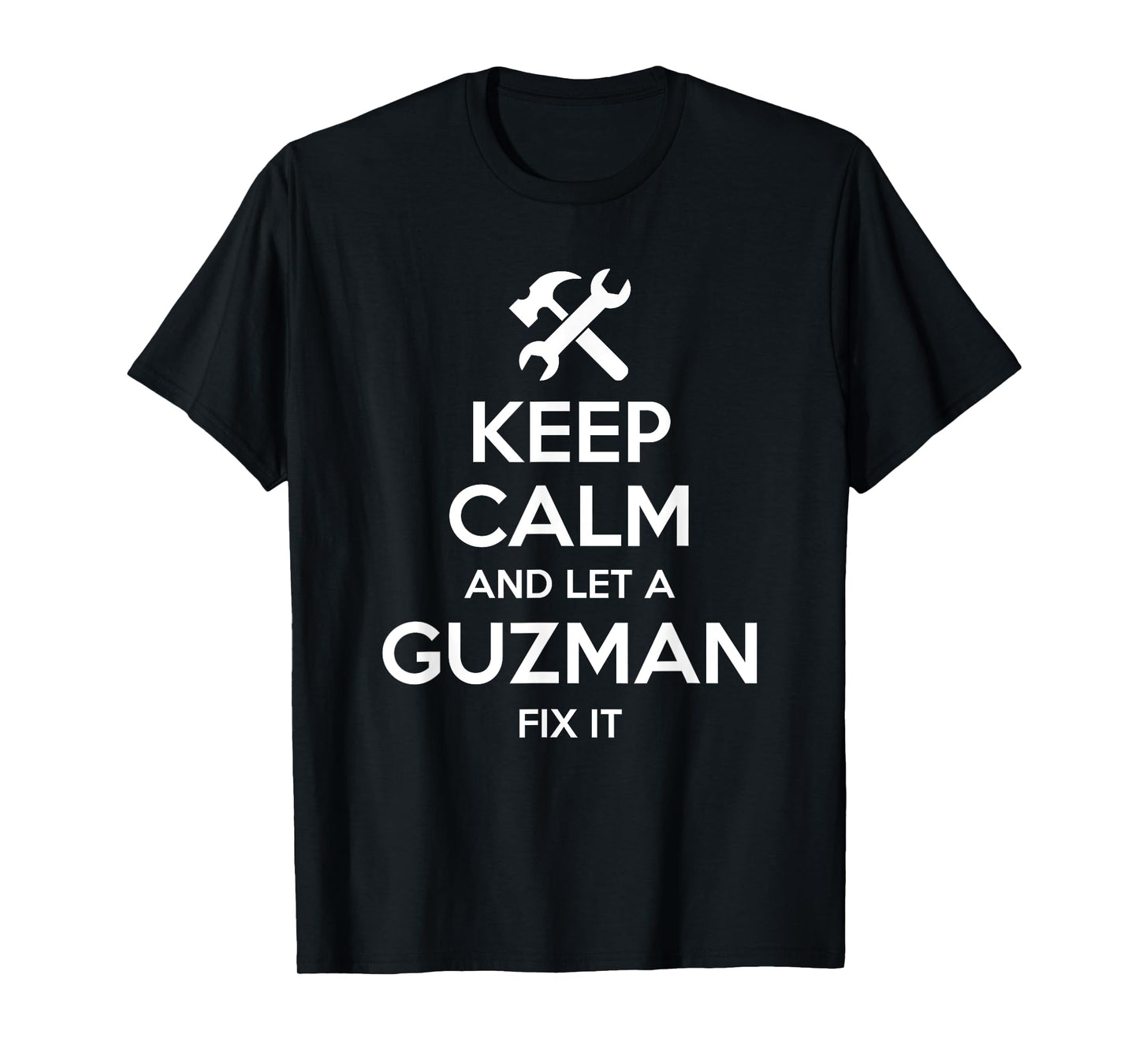 GUZMAN Funny Surname Birthday Family Tree Reunion Gift Idea T-Shirt