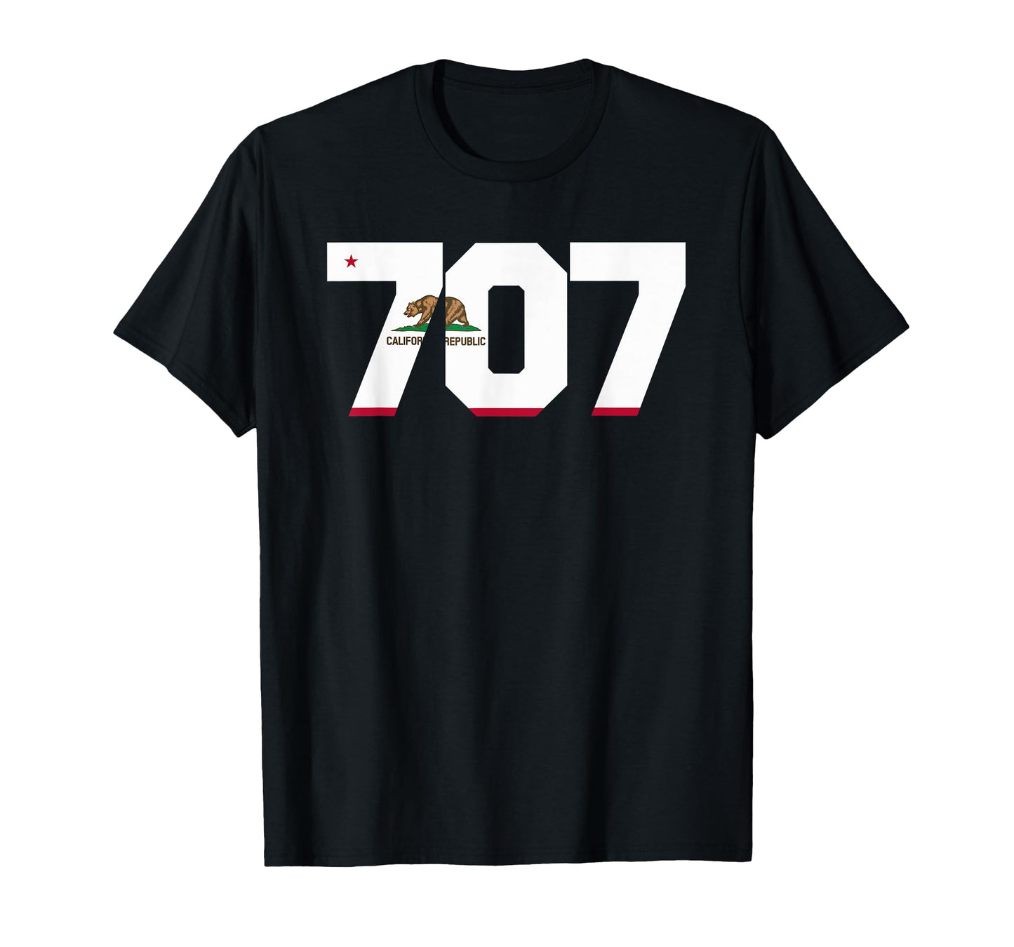 Area Code 707 shirt - Sonoma California tshirt T-Shirt