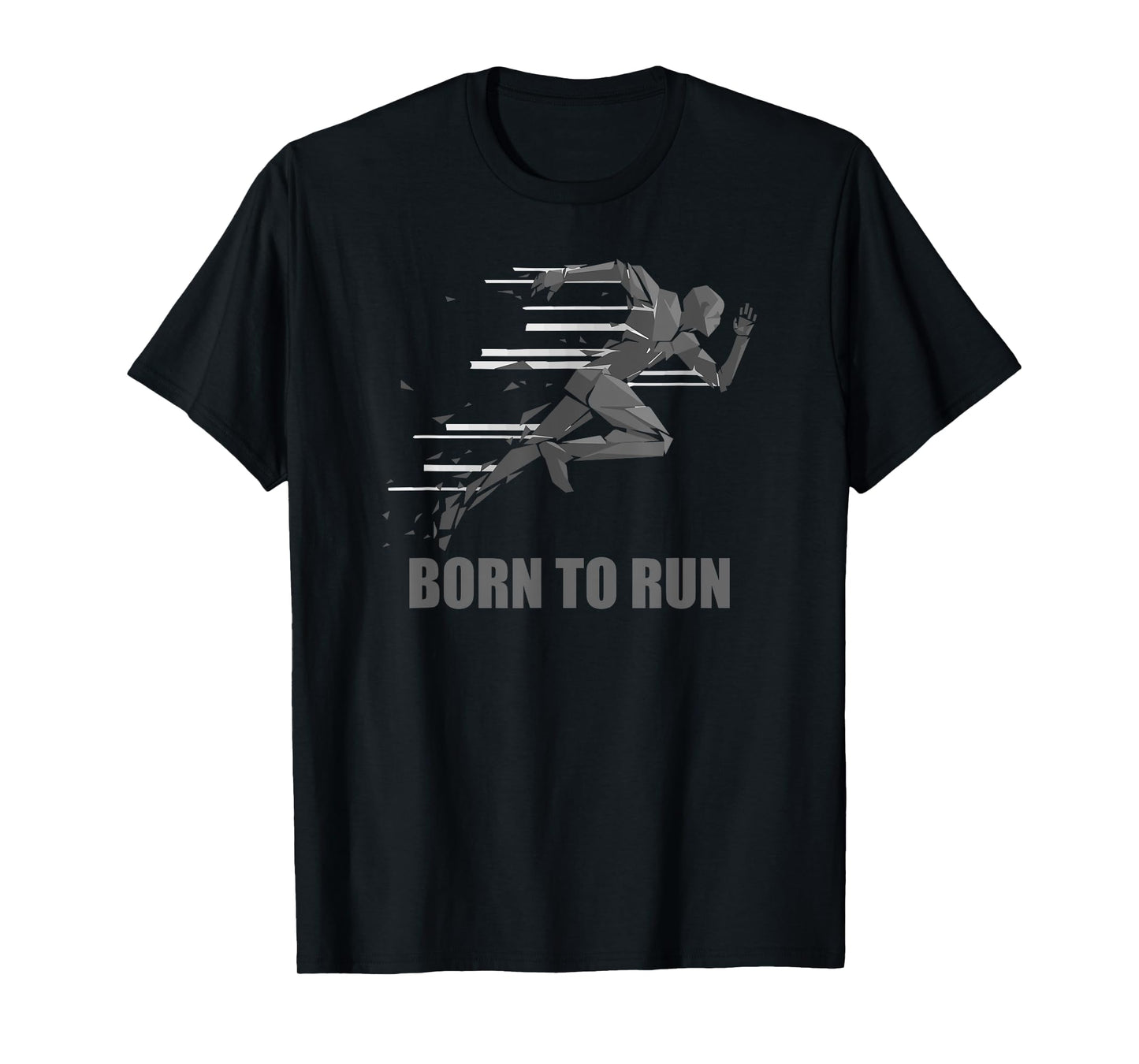 Born To Run Runner Running Gift T-Shirt