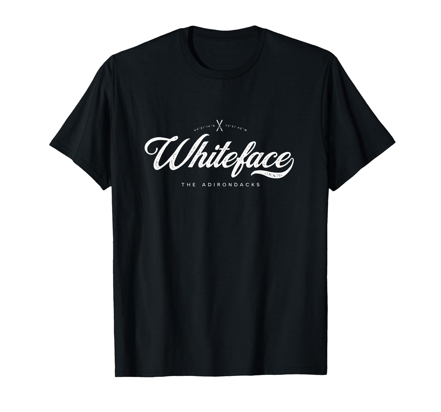 Whiteface Mountain NY Graphic Skis Vintage Retro T-Shirt