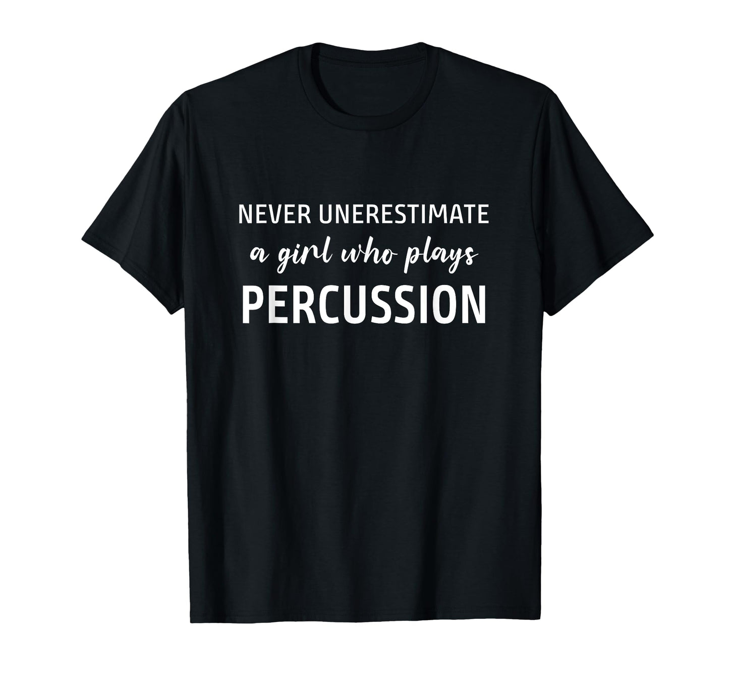 Percussion - Drummer Girl T-Shirt