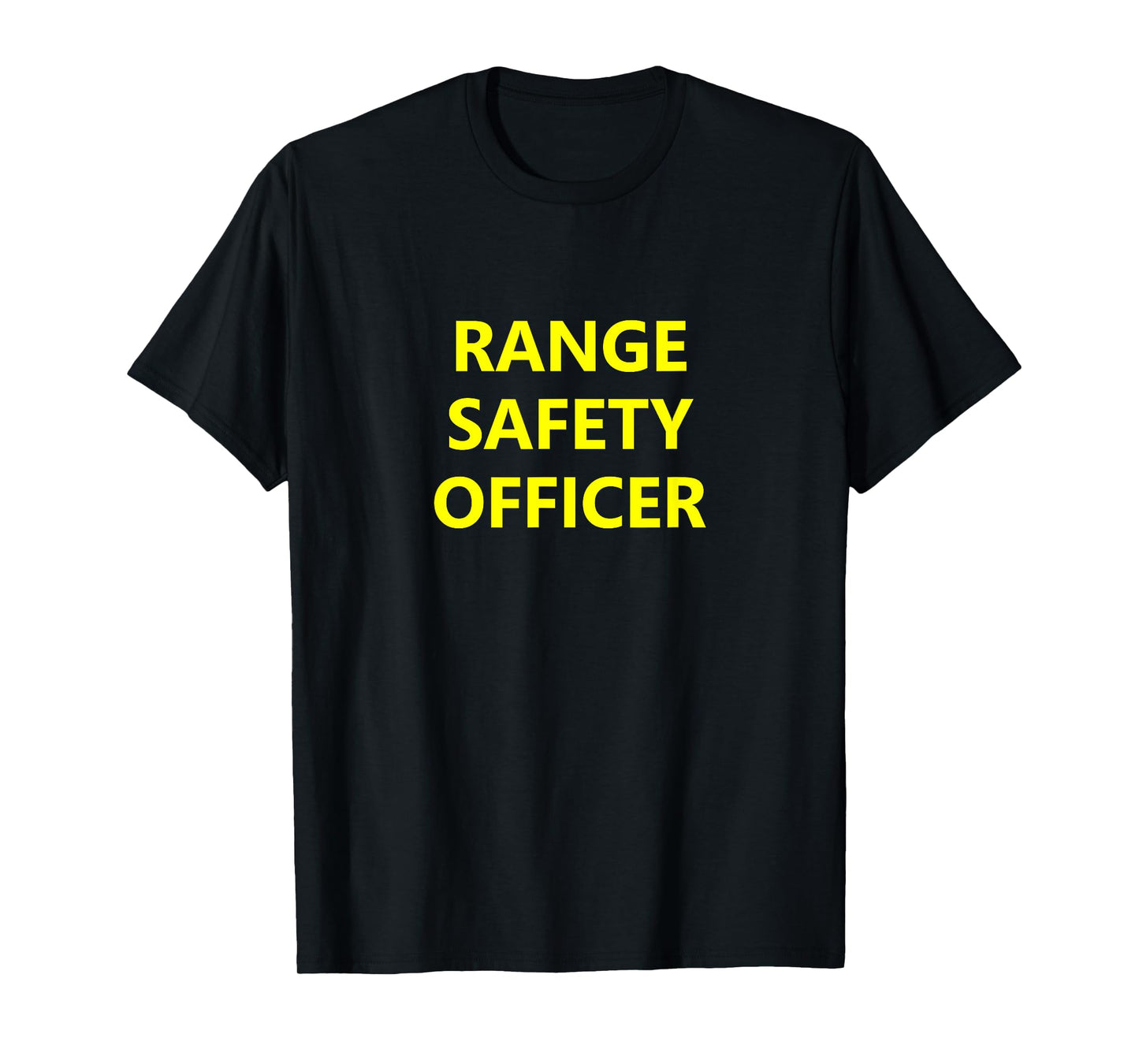 Range Safety Officer RSO Firearm Gun Instructor Employee Job T-Shirt