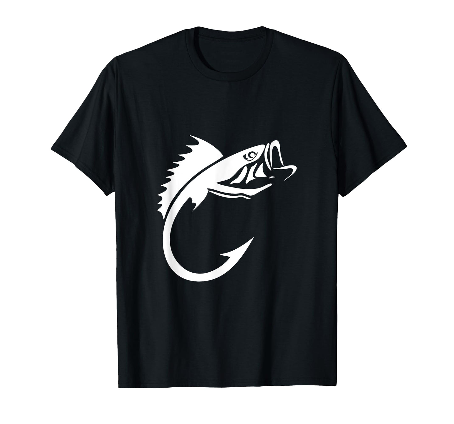 Fish Hook, Cool Fishing Lover Art T-Shirt