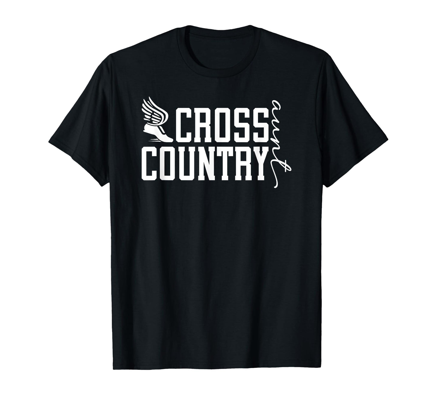 Cross Country Aunt Of A Cross Country Runner Auntie XC Aunt T-Shirt