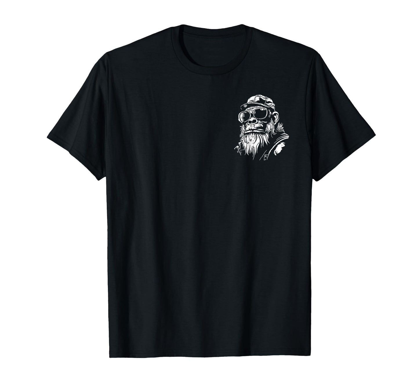 Touch My Beard and Tell Me I'm Pretty Monkey (2 Side) T-Shirt