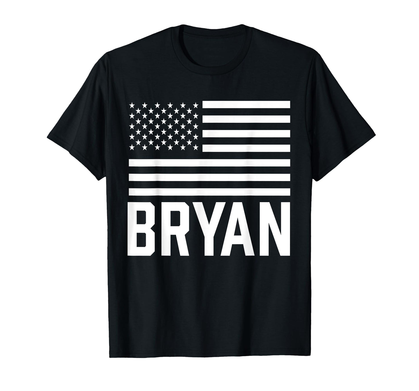 Bryan Personalized Usa Name Birthday Forename T-Shirt