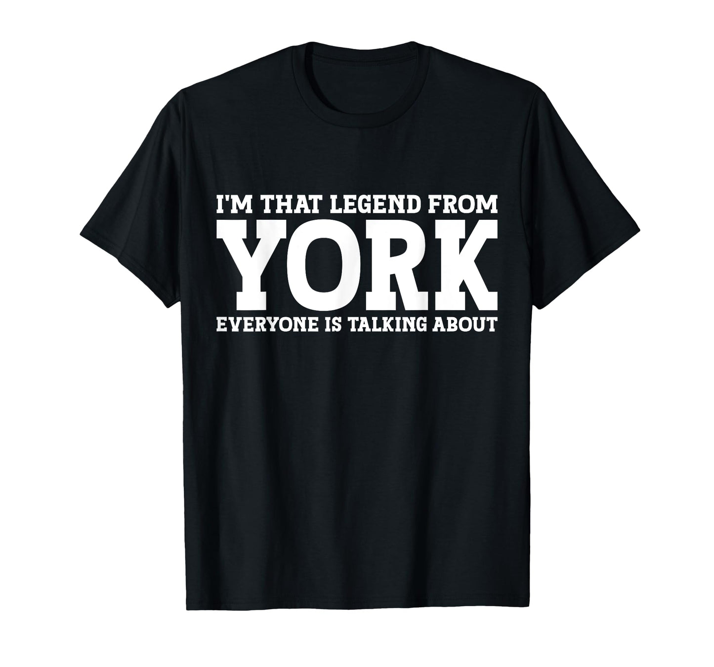 York Hometown SC South Carolina Home Roots Funny City York T-Shirt