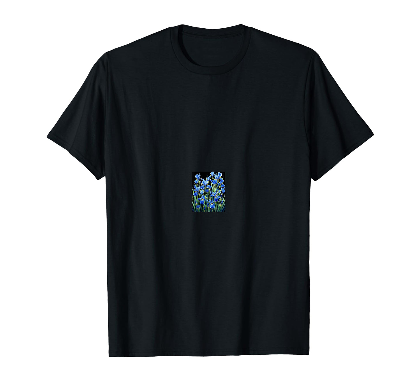 Blue Iris Flowers T-Shirt