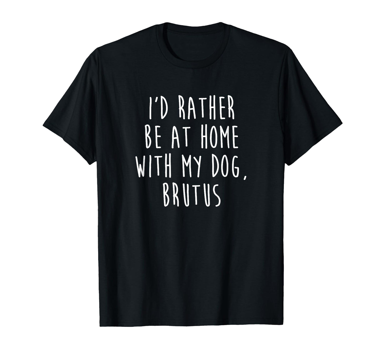 Brutus Dog Name T-Shirt Dog Gift T-Shirt