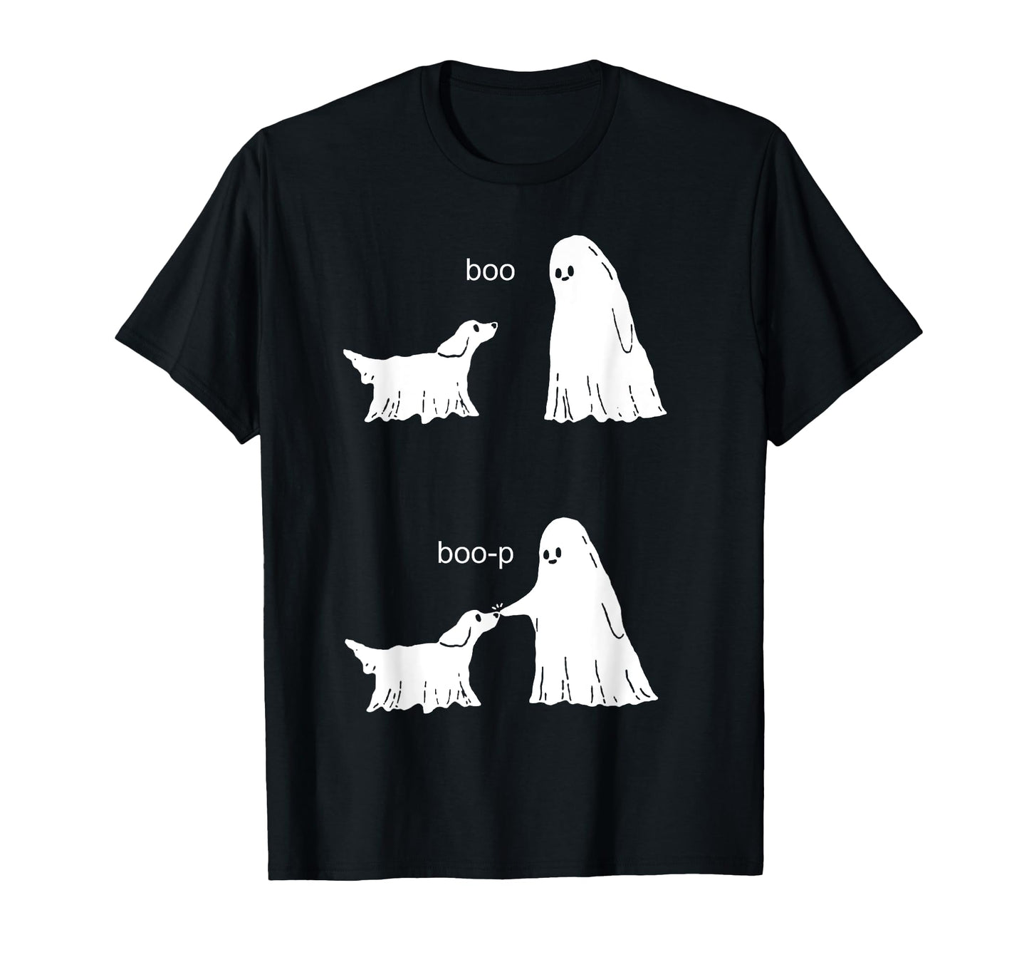 Boo Boop Ghost And Dog T-Shirt