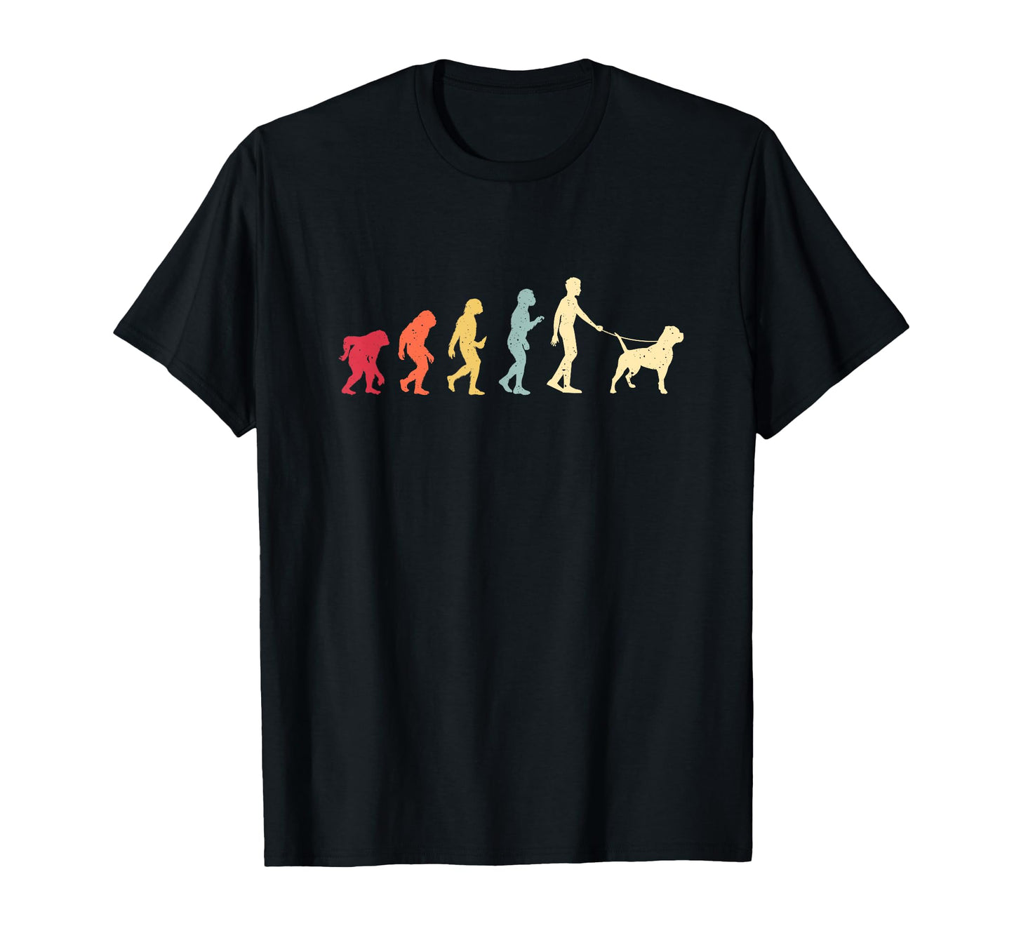 Alapaha Blue Blood Bulldog Evolution Vintage Retro T-Shirt