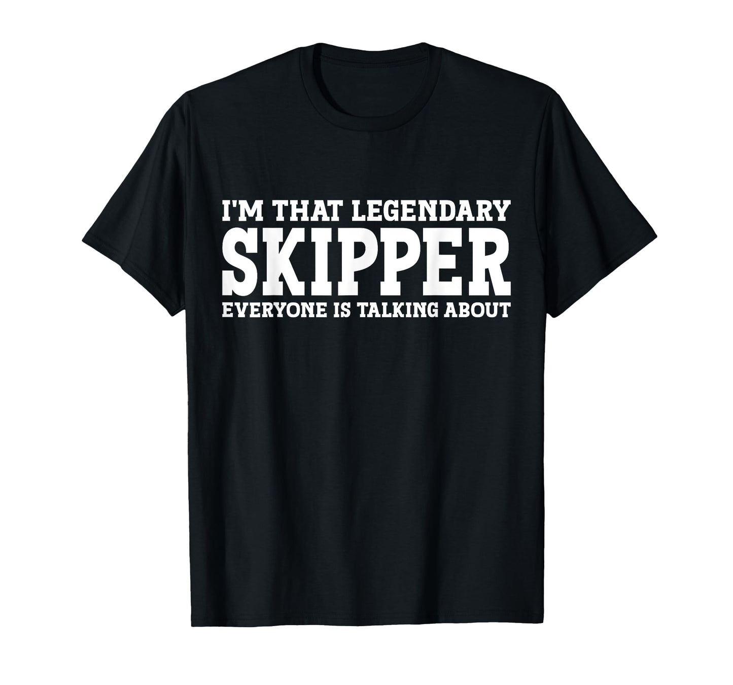 Skipper Surname Funny Team Family Last Name Skipper T-Shirt