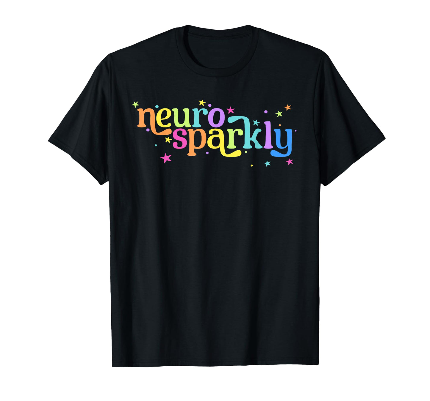Retro Neurodivergent Neuro Autism Spectrum ADHD T-Shirt