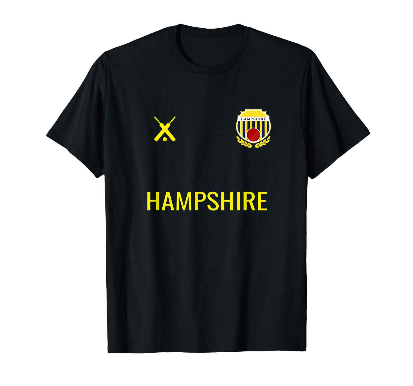 HAMPSHIRE Cricket Fan Badge T-Shirt