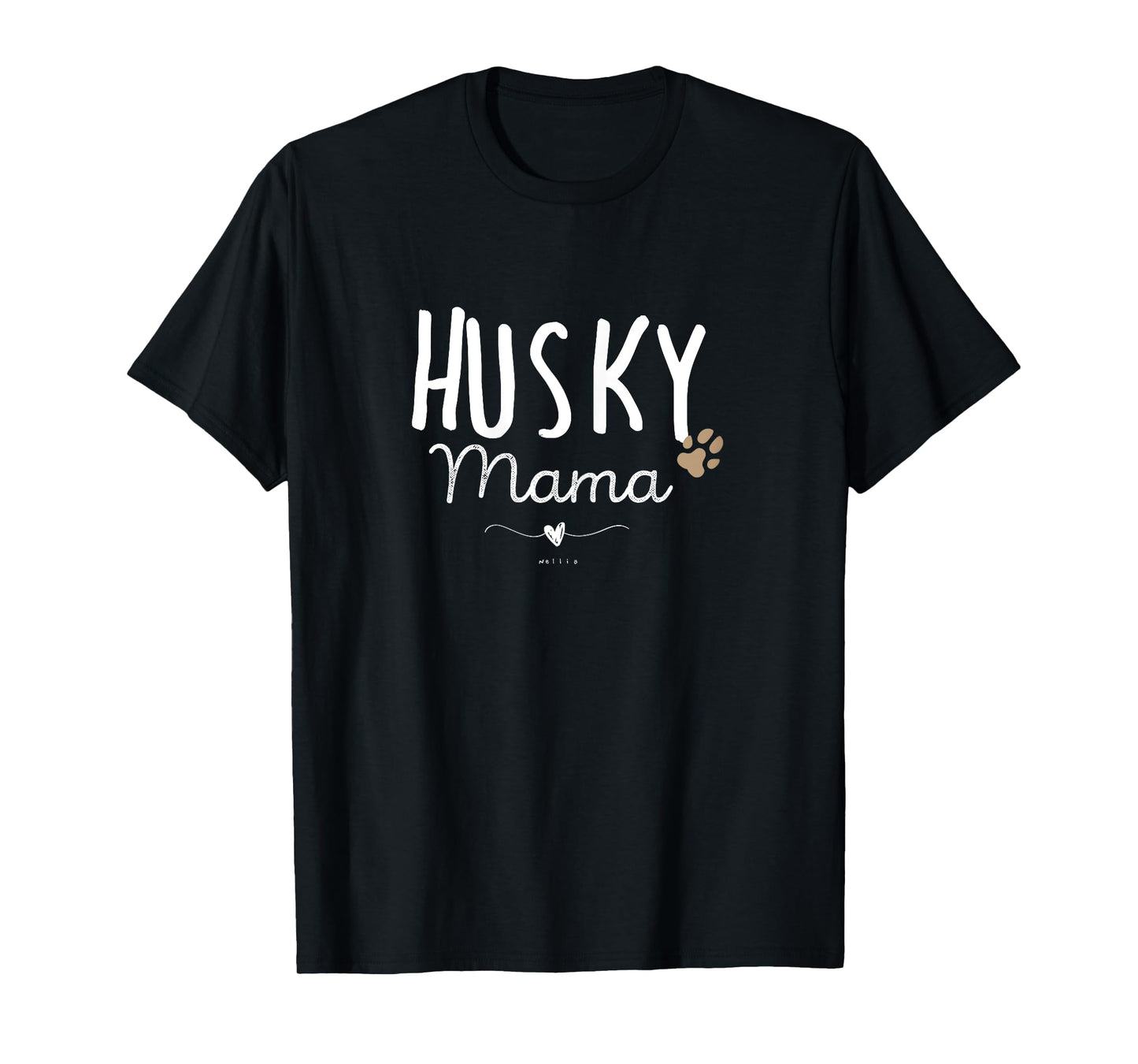 Husky Mama, Husky Mom Gifts Dog Lover Siberian Husky Mom Paw T-Shirt