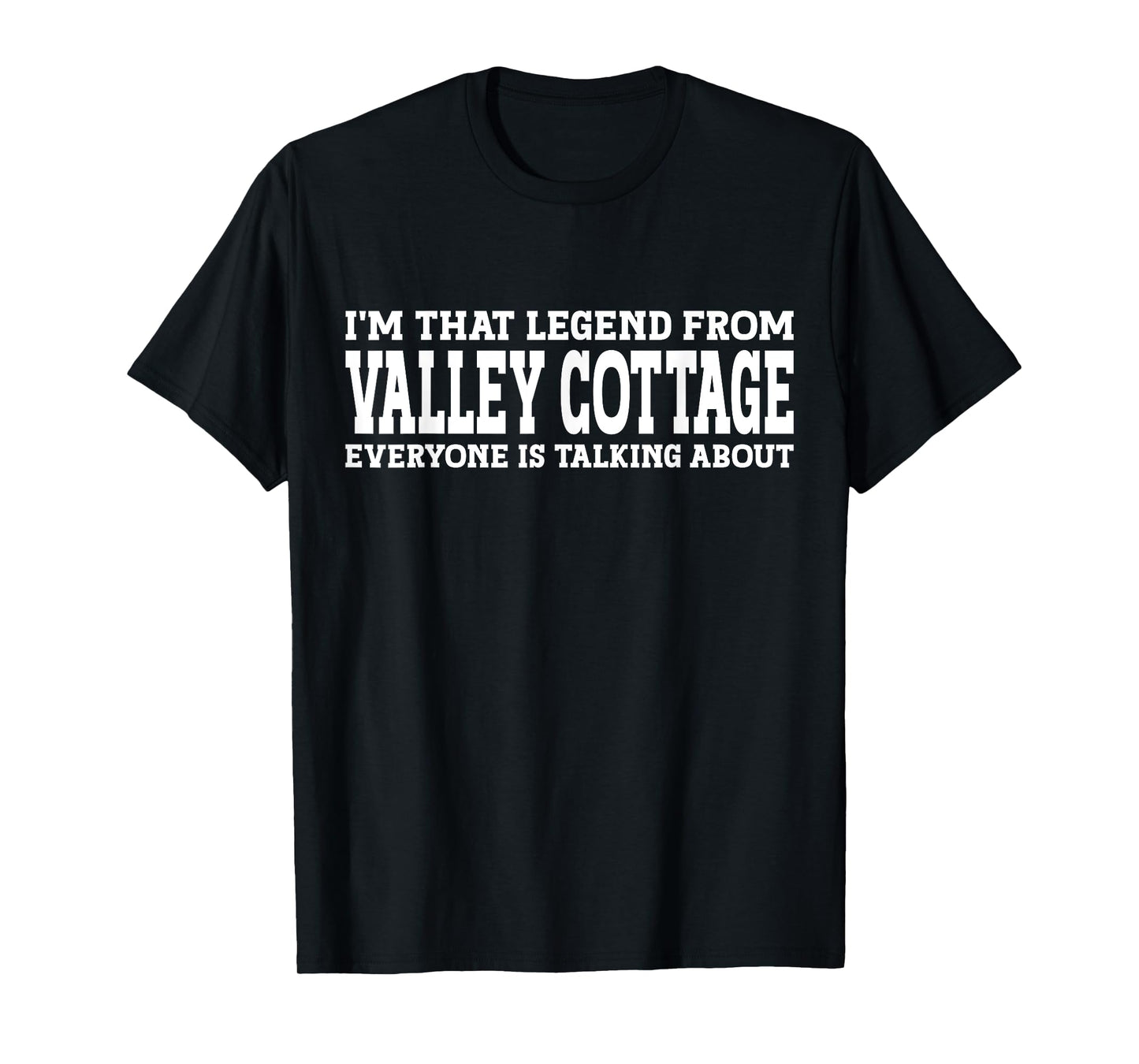 Valley Cottage Hometown NY New York City Valley Cottage T-Shirt