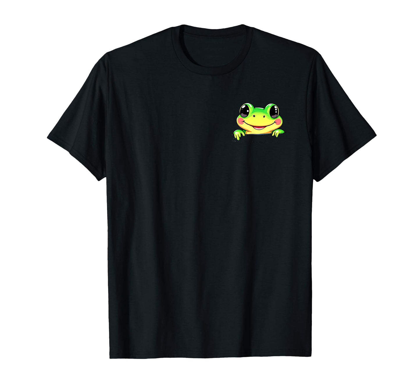 Funny Pocket Frog Lover Men Women Boys Girls Kids Toddler T-Shirt