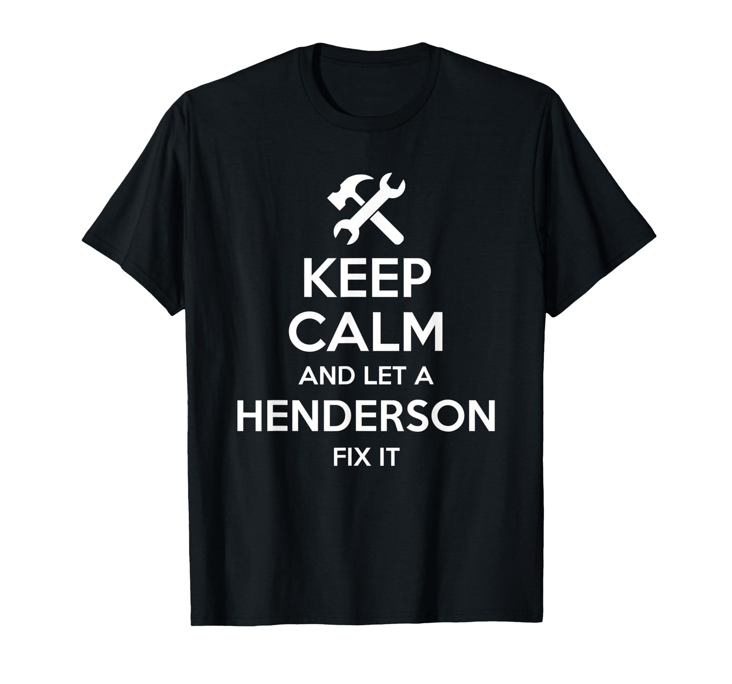HENDERSON Funny Surname Birthday Family Tree Reunion Gift T-Shirt
