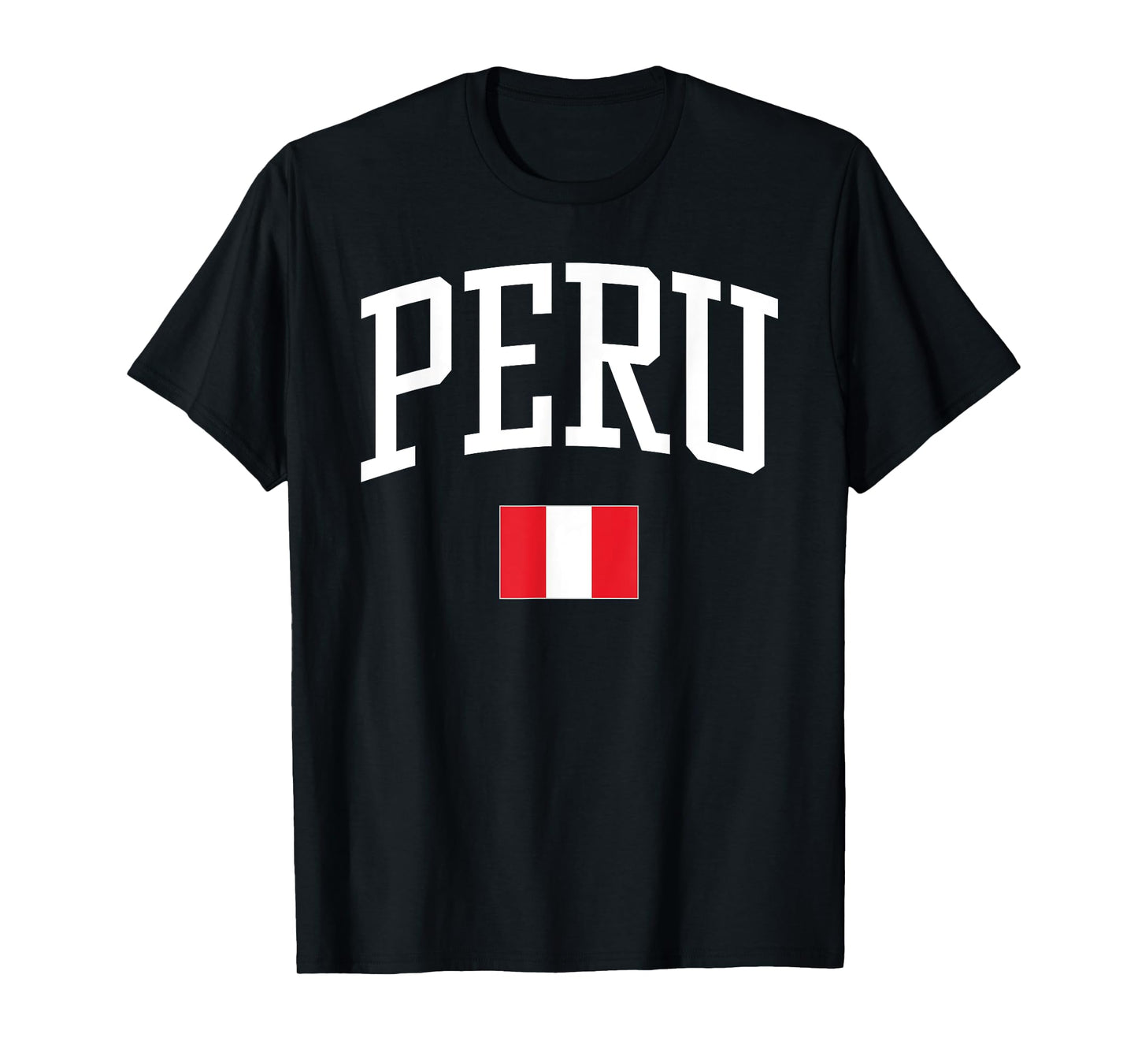 Vintage Flag of Peru Love Your Country T-Shirt