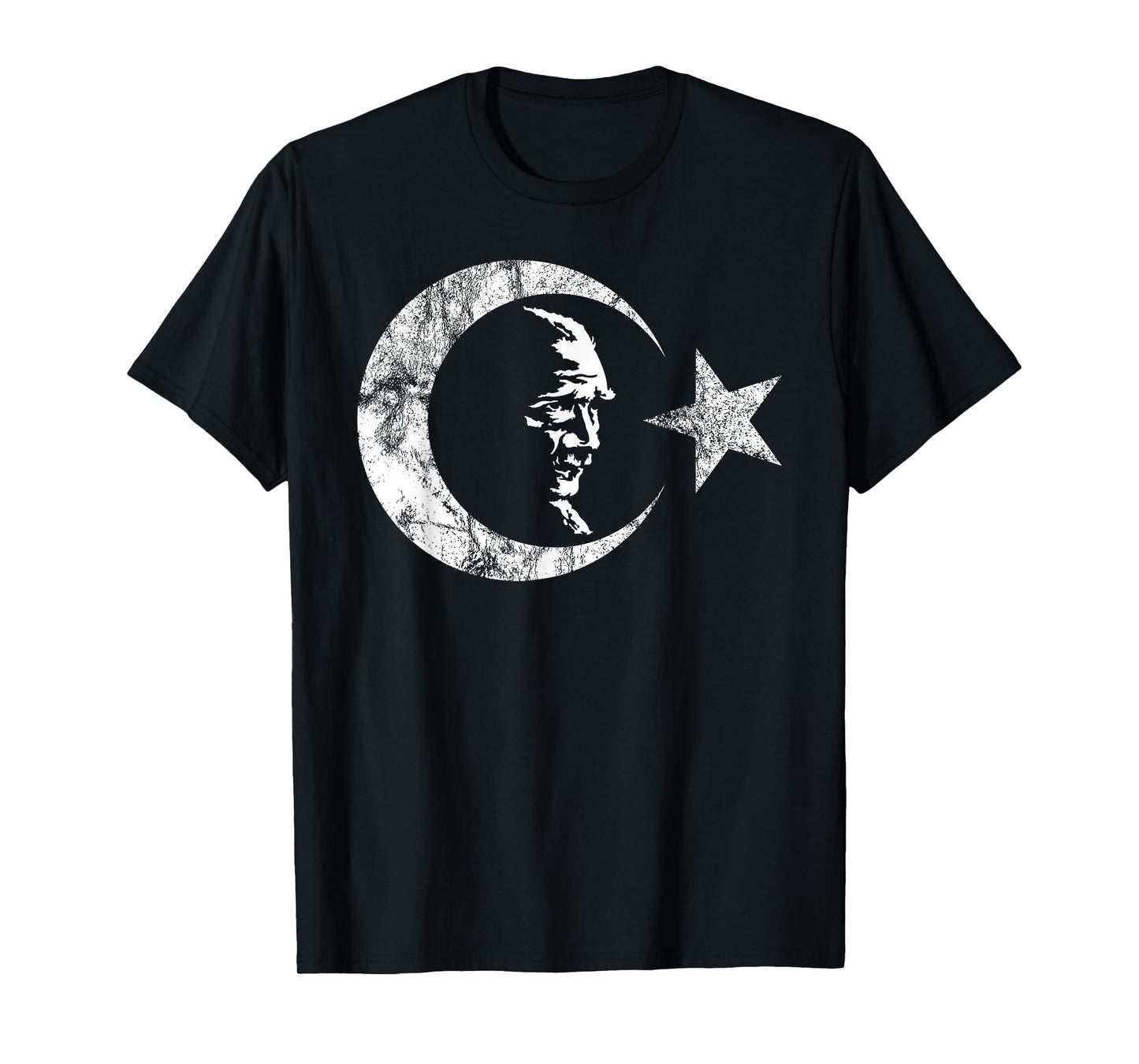 Mustafa Kemal Ataturk Turkish Flag Turkey T-Shirt