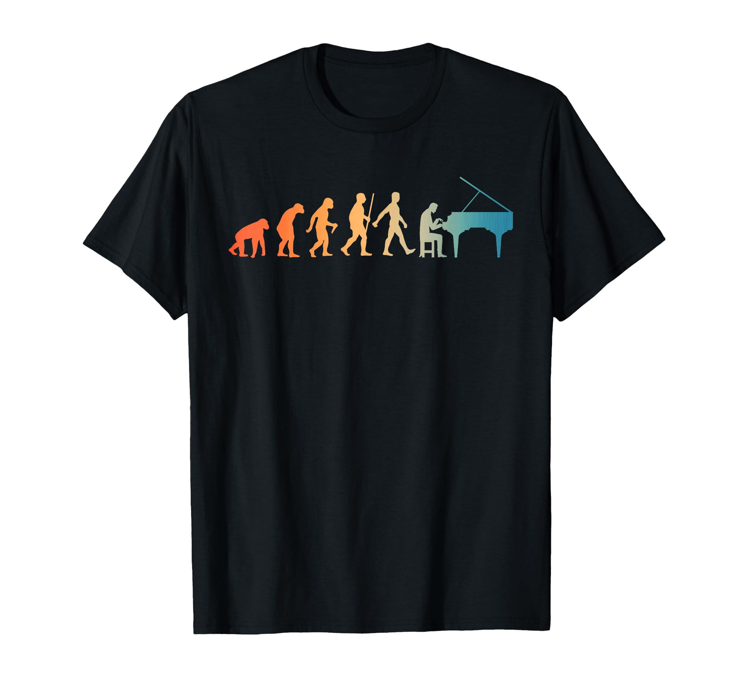 Funny Piano Player Design for Men Women Pianist Piano Lover T-Shirt