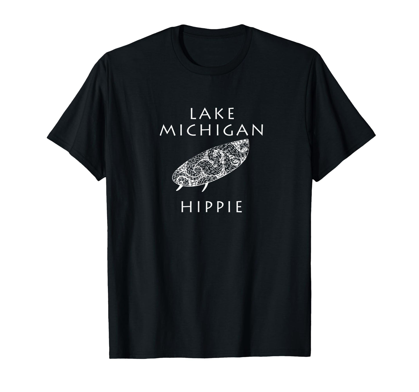 Lake Michigan Surf Hippie T-Shirt