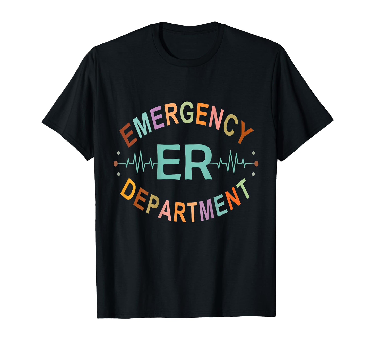 Emergency Department Emergency Room Nurse ER Nurse Back Of T-Shirt