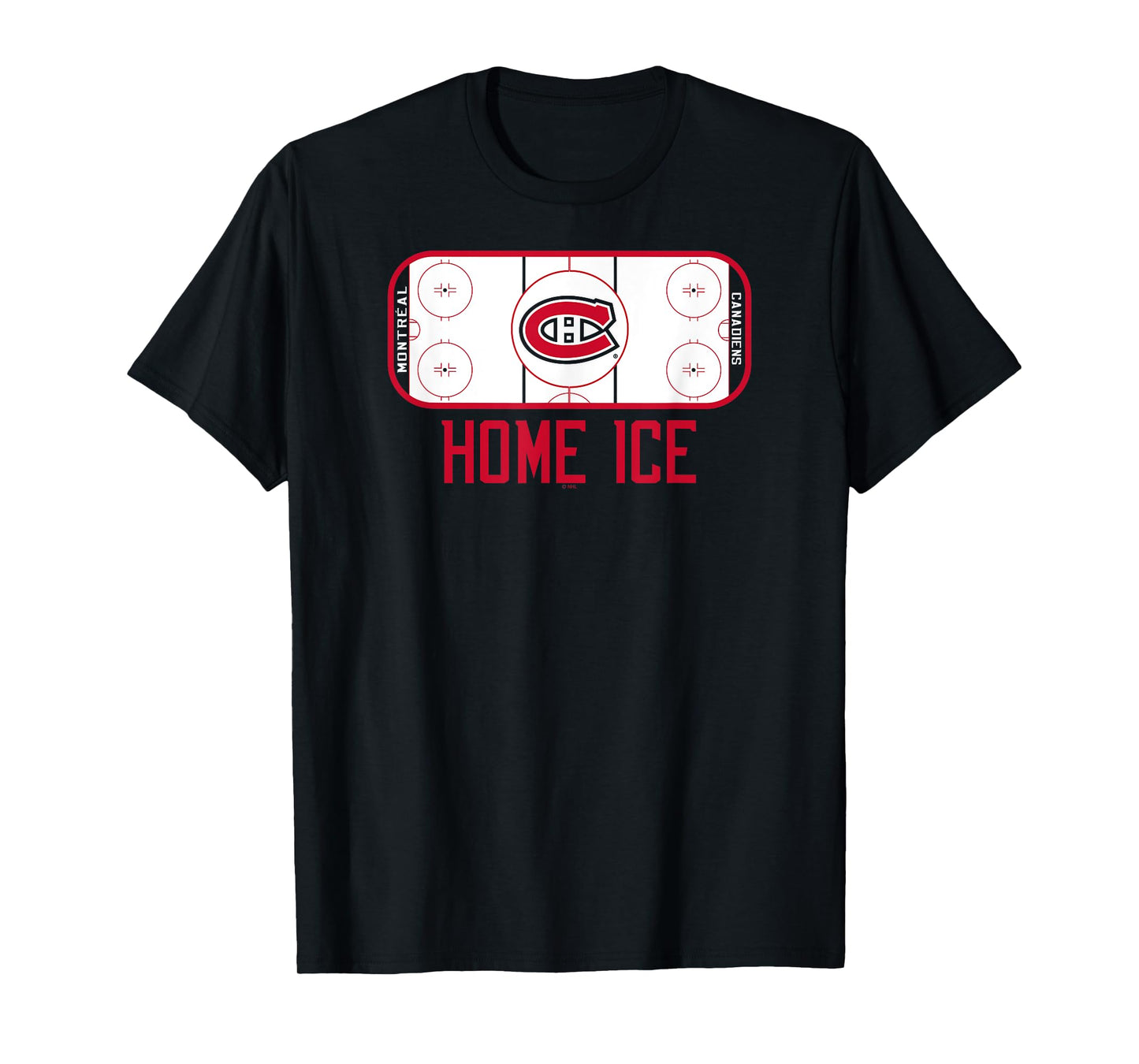 Montreal Canadiens Home Ice Royal Officially Licensed T-Shirt