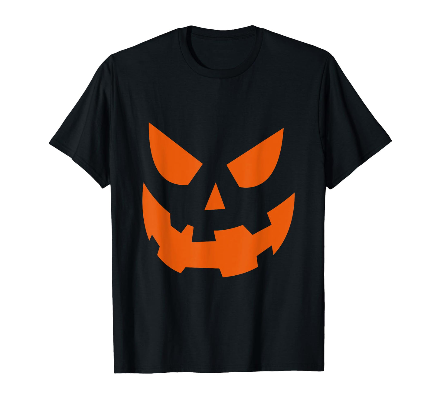Jack O' Lantern Halloween Costume Funny Pumpkin Face T-Shirt