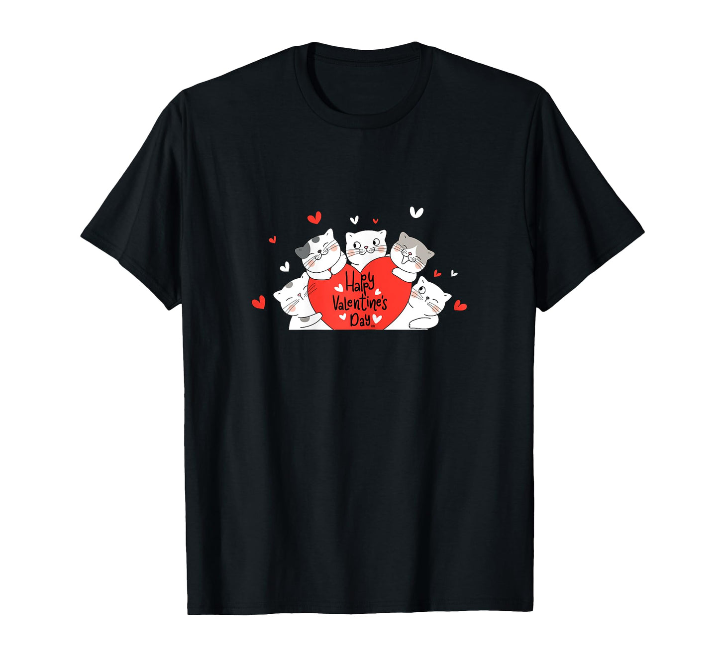 HAPPY VALENTINE'S DAY! Cute KITTIES CATS T-Shirt