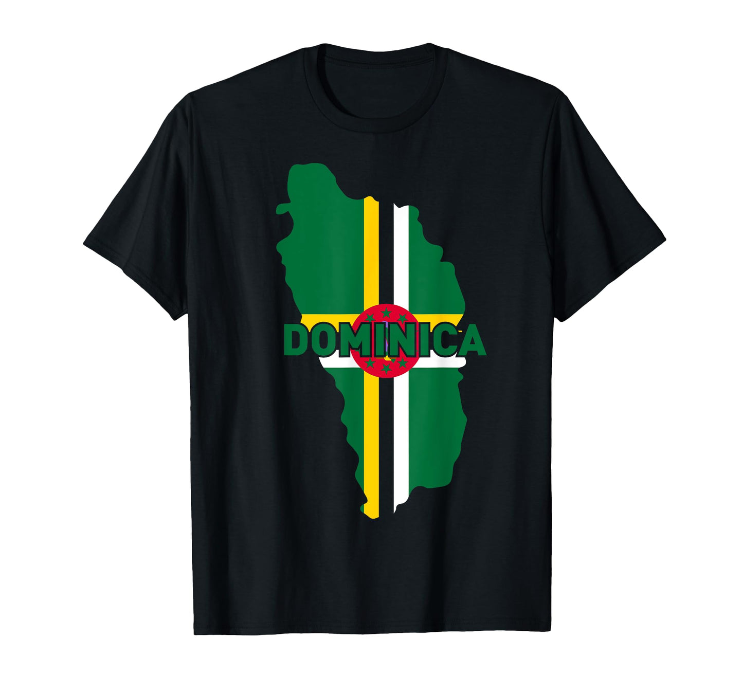 Proud Family and Patriotic Flag of Country Dominica T-Shirt
