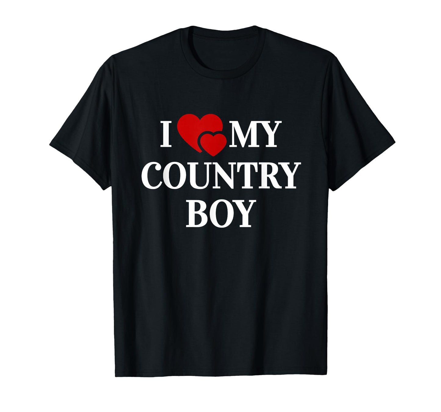 I Love My Country Boy T-Shirt T-Shirt