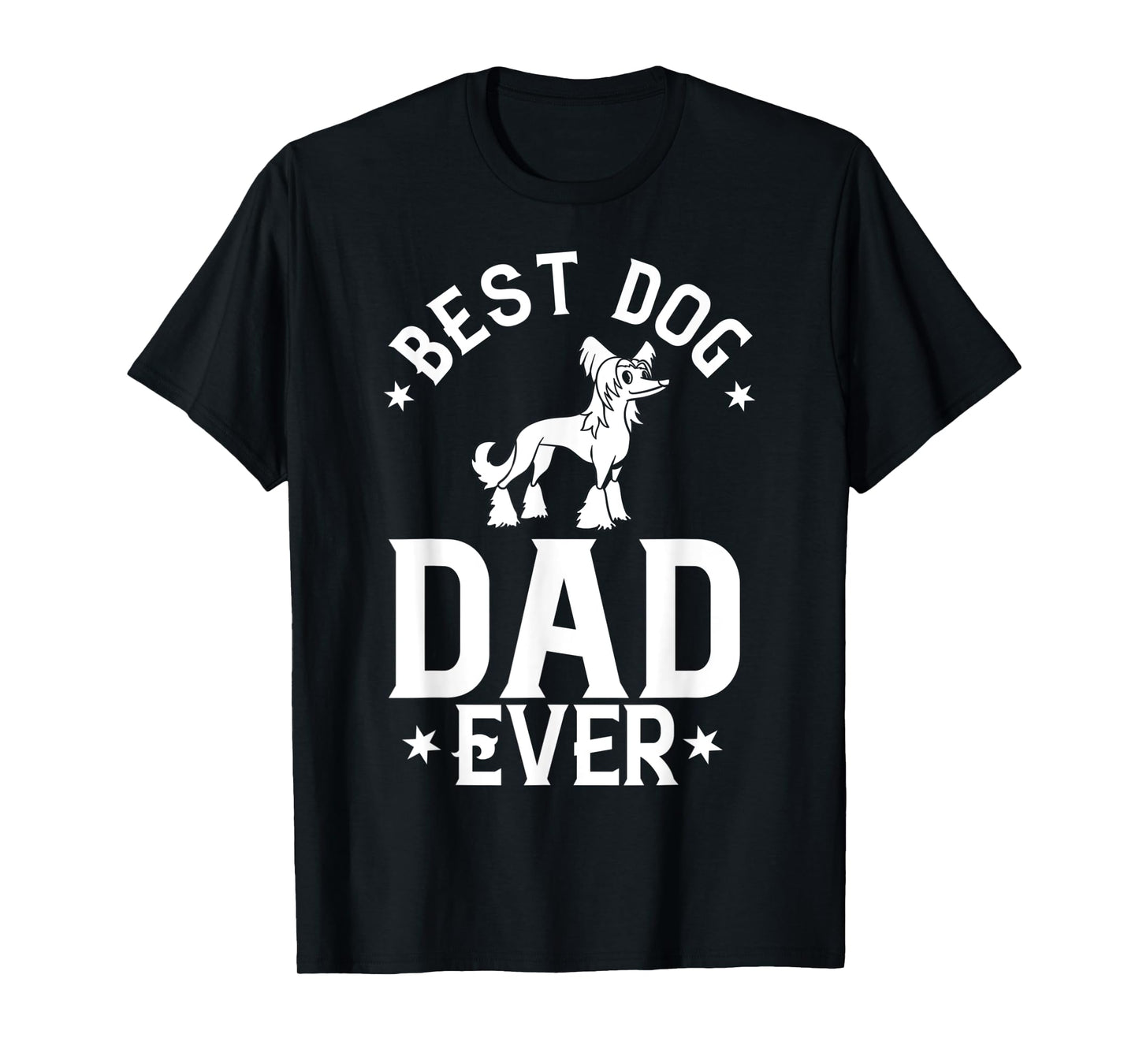 Chinese Crested Powderpuff Dog Gift Puppies Owner Lover T-Shirt for Men Kids