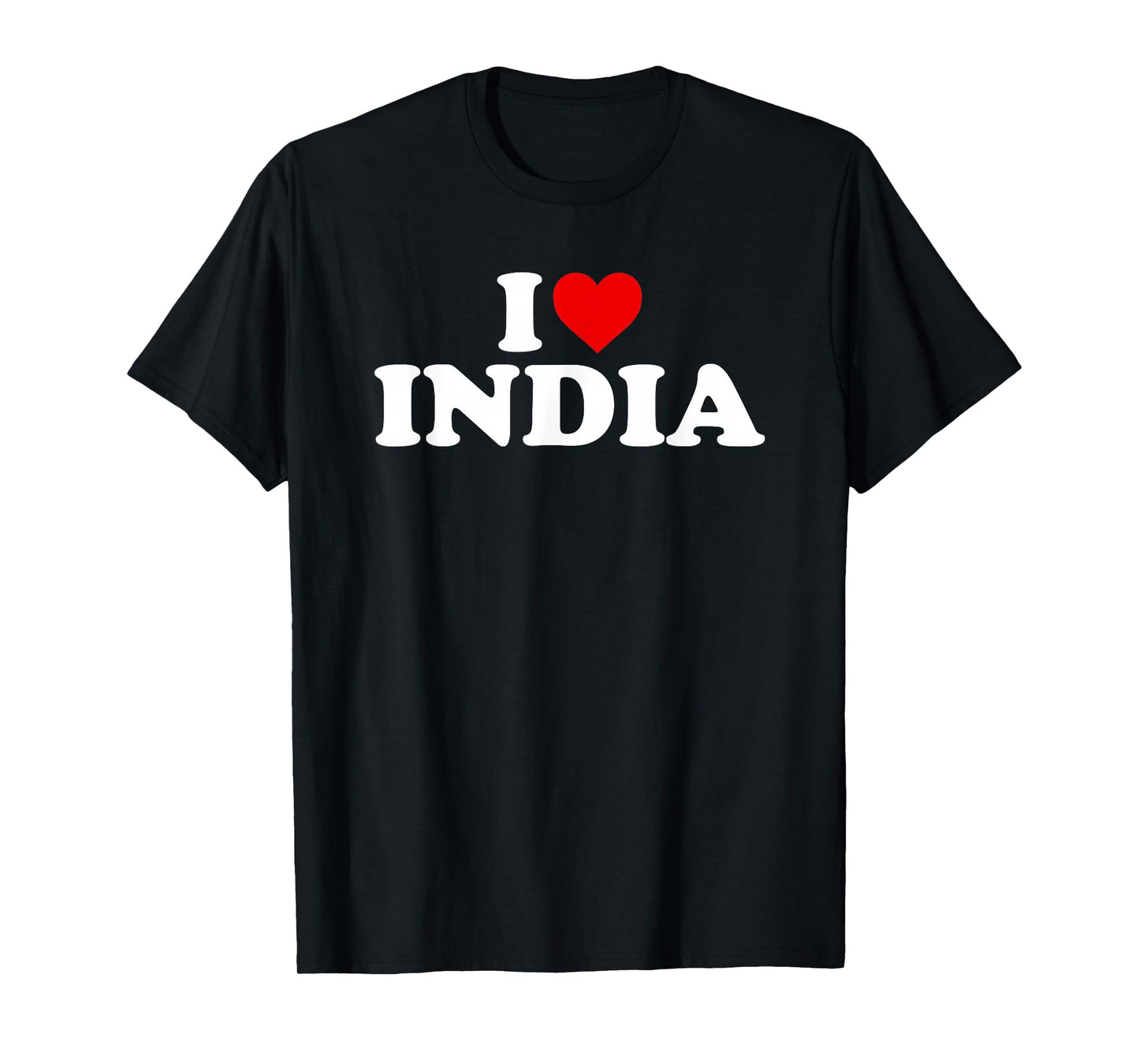 I Love India - Heart T-Shirt