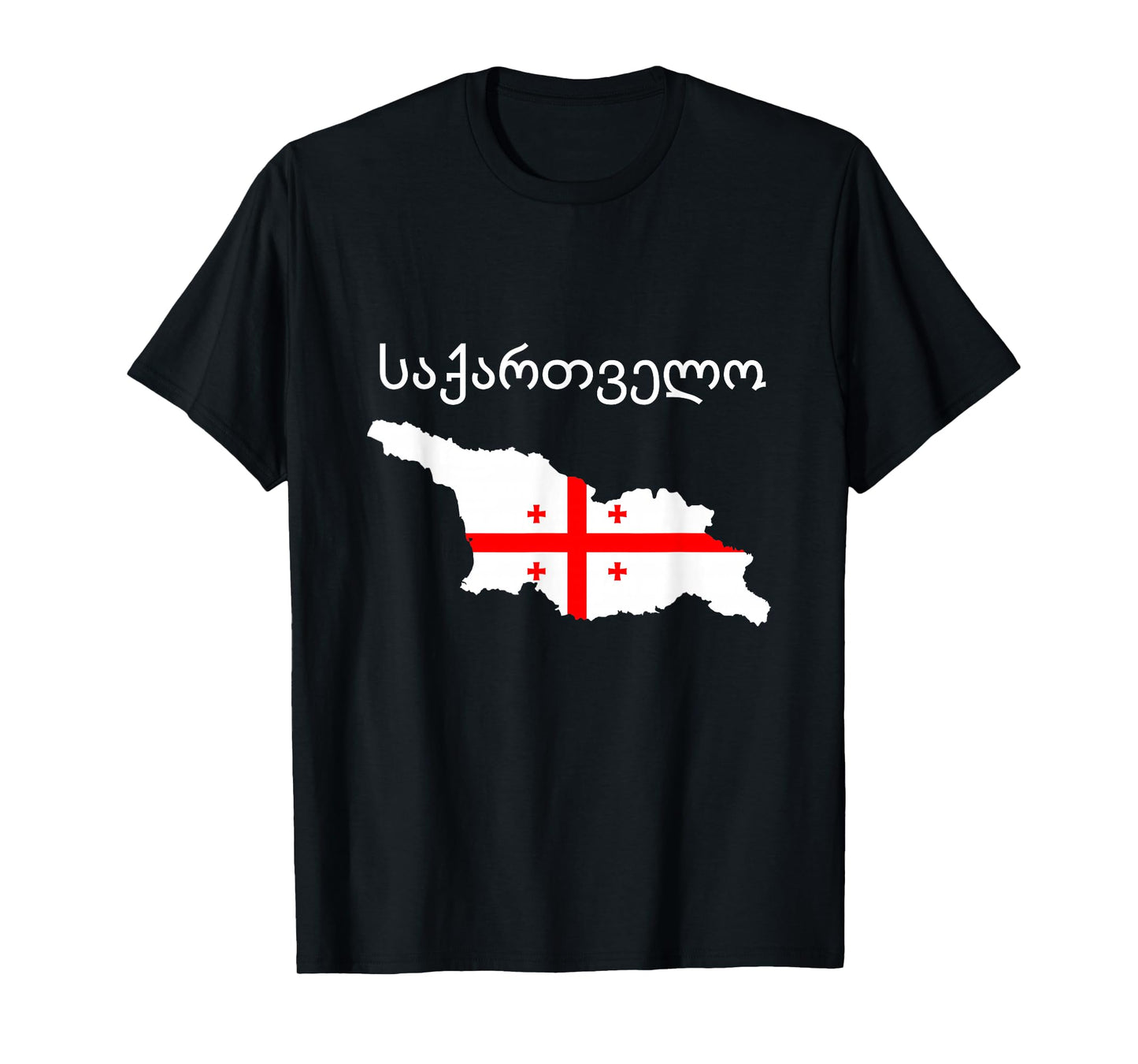 Republic Of Georgia Flag Shirt Georgian Roots Gift T-Shirt