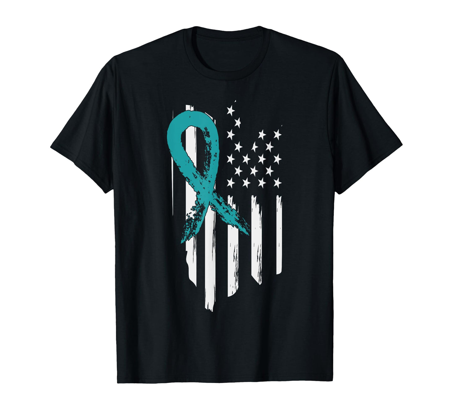 USA Flag PTSD Awareness T-Shirt