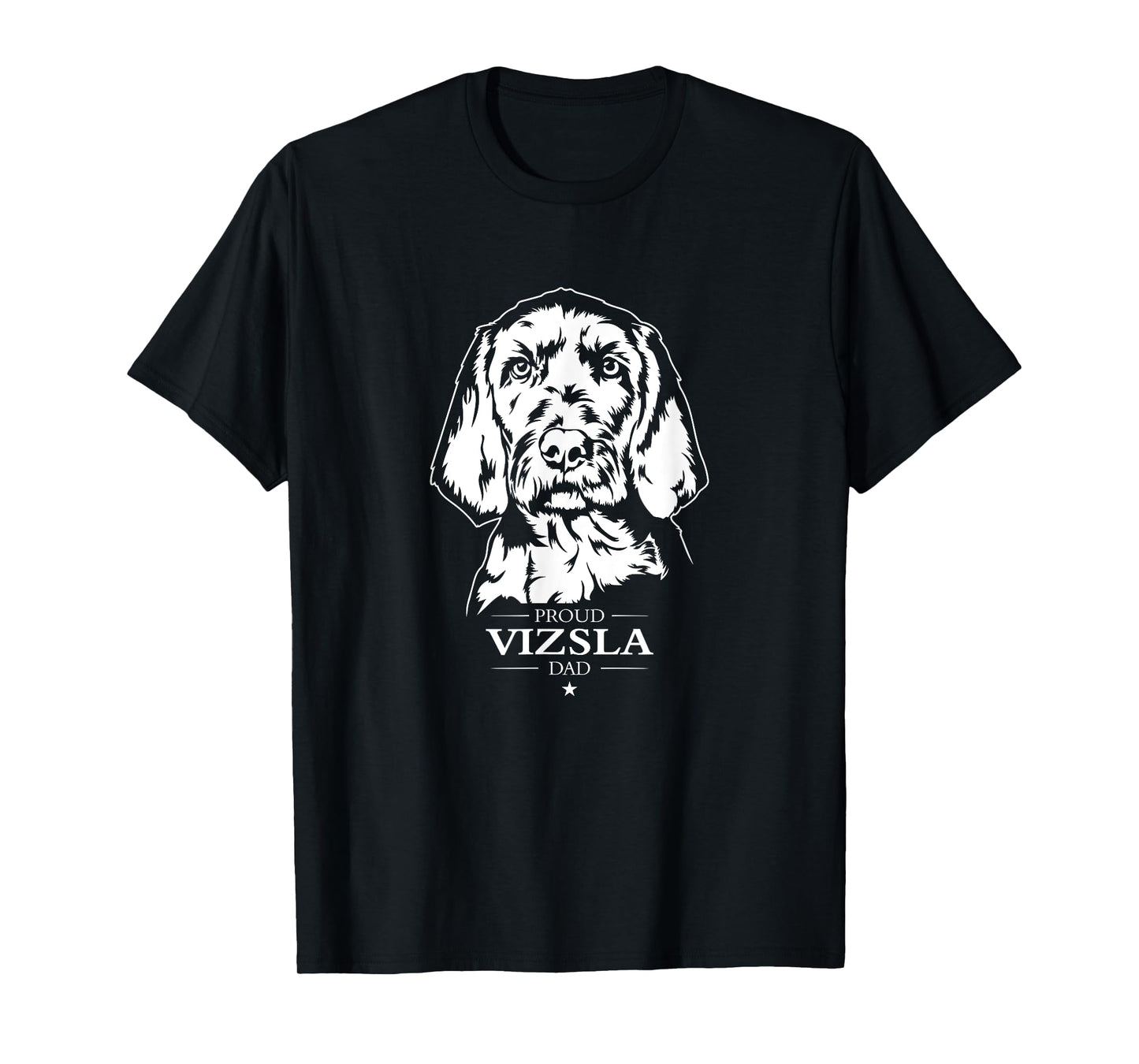 Proud Vizsla dad dog Wirehaired Vizsla Pointer dog T-Shirt